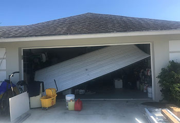 Garage Door Off Track, Ridgefield